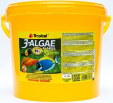 Tropical 3-Algae Flakes 11 liter/2 Kg vödrös