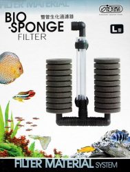 Ista Bio-Sponge L tapadókorongos szivacsszűrő dupla