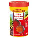   Sera Discus Color Red - granulátum vörös díszhalak részére 250 ml (112g)