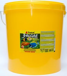 Tropical 3-Algae Flakes 21 liter/4 Kg vödrös