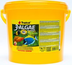 Tropical 3-Algae Flakes 5 liter/1 Kg vödrös